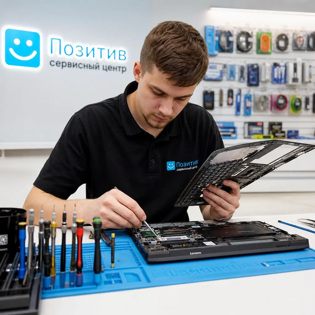 заменить клавиатуру на ноутбуке Lenovo во Фрязино