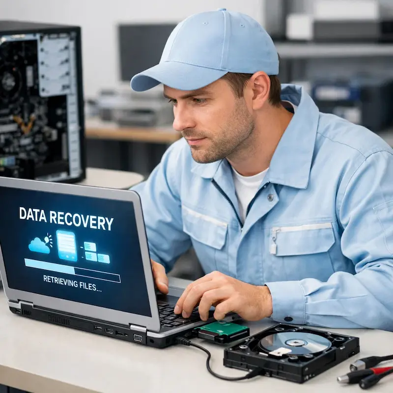 Восстановление данных и файлов во Фрязино