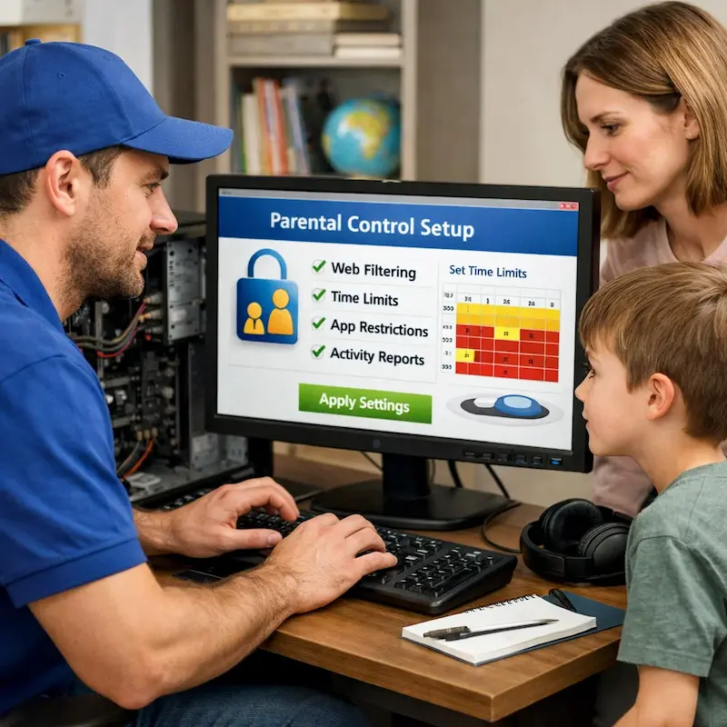 установка родительского контроля во Фрязино