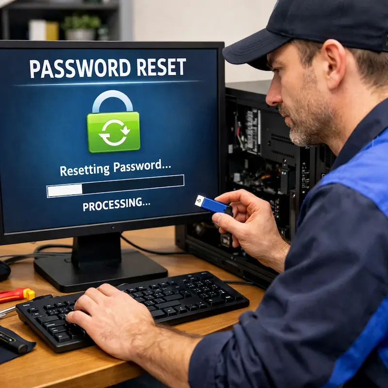 Удаление пароля на компьютере во Фрязино